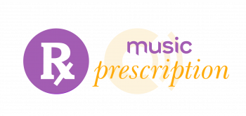 Rx music prescription logo